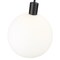 Z-Lite Margo 1 Light Pendant, Matte Black & White 7500P14-MB - alternate 8